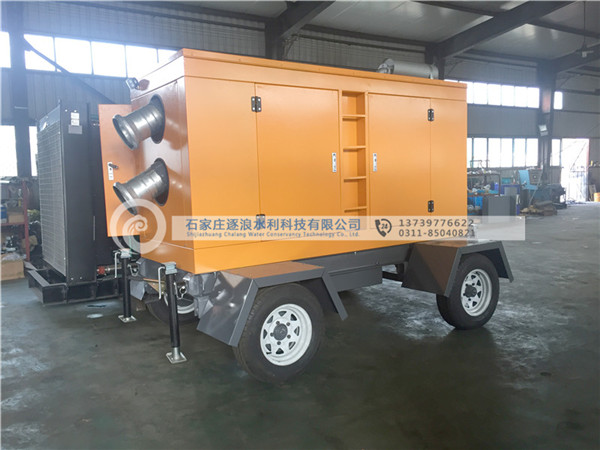 移动应急抢险泵车